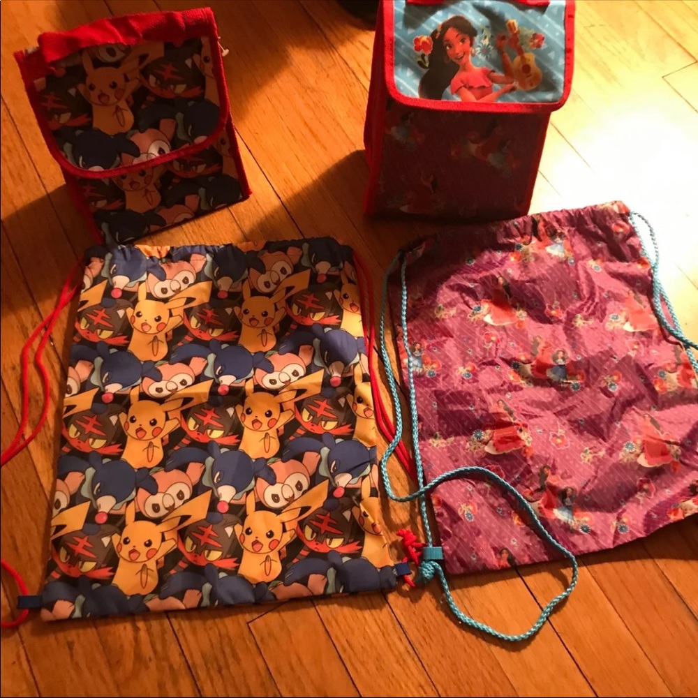 Pokémon & Elena Of Avelor Sack & Lunchbox
